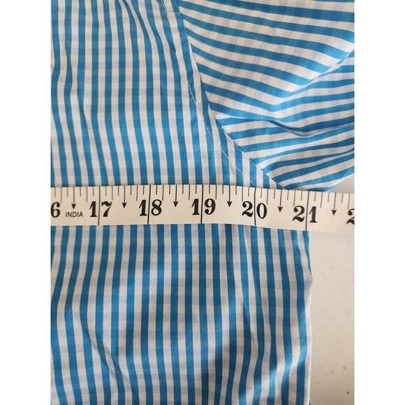 Scotch & and Soda Mens Gingham plaid button up shirt L Easter career casual - Picture 7 of 8